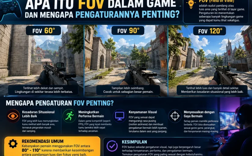 Apa Itu FOV dalam Game dan Mengapa Pengaturannya Penting?